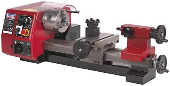 Sealey Sm2503A Metalworking Mini Lathe 250Mm