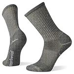 Smartwool Men's Hike Classic Edition Light Cushion Crew Hiking Socks, Light Gray, XL UK