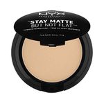 Nyx Professional Makeup Stay Matte Not Flat Powder Foundation, Medium Beige, 7.5g
