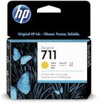 HP HEWCZ132A 711 Yellow Ink Cartridge, Yellow