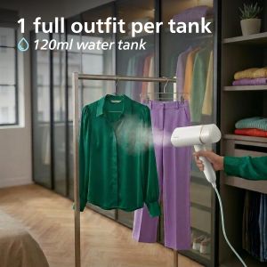Philips 3000 Handheld Garment Steamer – Portable Fabric Steamer