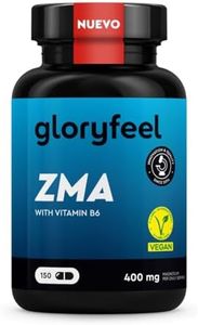 ZMA Zinc y Magnesio (400mg) + B6 - Equilibrio electrolítico - 150 Cápsulas para músculos, huesos y metabolismo energético - Suplemento deportivo - 150 Cápsulas de alta dosificación
