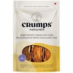 Crumps Naturals Sweet Potato & Liver Chews 21.6oz