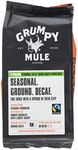 Grumpy Mule Organic Seasonal Decaf Swiss Water Processed Ground Coffee With Tastes of Smooth Chocolate With A Subtle Acidity 227 g