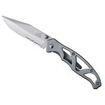 Gerber 22-48443 Para Frame 1 Serrated Edge Pocket Knife - Silver, 3.01-Inch, Medium