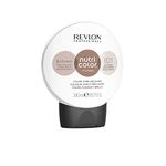 REVLON PROFESSIONAL Nutri Color Filters, Semi-Permanent Toning Hair Color, 821 Silver Beige, 240 ml