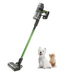 GreenWorks SVG24L411, Vacuum, 500 Watt Motor-Green, 24V Standard Stick Vaccum-Green