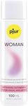 pjur WOMAN Silicone-Based Lubricant – Long-Lasting, Silky, Soft on Skin, Non-Irritating, Condom Compatible, 3.4 oz / 100 ml