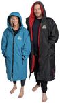 Time & Tide Dry Oversized Changing Robe with Soft, Absorbent Fleece Lining, Long Sleeve Hooded Jacket with Waterproof Coat for Surfing, Sports, Beach Days, Outdoor Changes, Adult