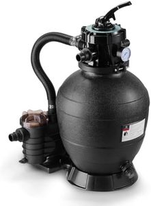 Airthereal 13" Pool Sand Filter 3/4HP, Sand Filter Pump for Above Ground Pool, 3648GPH up to 12000 Gallon, 7-Way Valve, Easy Installation