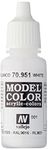 Vallejo Model Color 17 ml Acrylic Paint - White