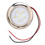 Boat Ceiling Dome Light, 12V RV LED Ceiling Dome Light IP65 Waterproof White Lighting for Boat Camper Van Truck