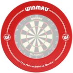 Winmau Printed Red Dartboard Surround