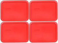 Pyrex 7210-PC 3-Cup Red Plastic Foo