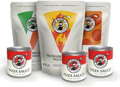 Urban Slicer Pizza Worx - Pizza Kit - The WORX Variety Kit - 3 Crusts - 3 Sauces