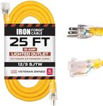 IRON FORGE CABLE 25 ft Lighted Outd