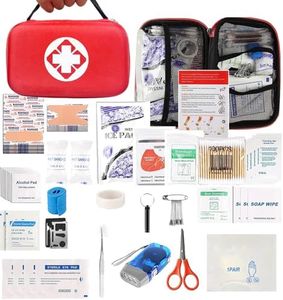 First Aid Kit with 232 Pieces for Home, Car, Camping, Office, Sports, Travel