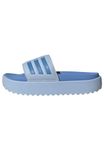 Adidas womens ADILETTE PLATFORM BLUDAW/BLFUME/BLUFUS Slipper - 6 UK (HQ6181)