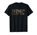 Official UFC Logo Gold Line T-Shirt