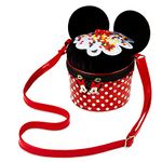 Disney Stitch Bags for Girls Teenagers Minnie Mouse Girls Handbag Shoulder Bag for Kids 3D Crossbody Bag Stitch Gifts (Red/Black Minnie)