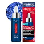 L’Oréal Paris Night Retinol Serum for Face, Revitalift Triple Power LZR, With 0.3% Pure Retinol, Moisturizes Skin and Eliminates Look of Deep Wrinkles, Skincare, 30 ml