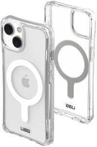 URBAN ARMOR GEAR UAG Designed for iPhone 14 Case Clear Ice 6.1" Plyo Built-in Magnet Compatible with MagSafe Charging Lightweight Slim Shockproof Transparent Protective Cover
