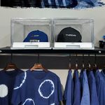 Hat Organizer Box Clear Baseball Cap Storage with Sliding Drawer Tray,Stackable Display Case Holds 10 Hats Each,Dustproof Acrylic Container for Linen Closet Organizers (2 PCS Hat Organizer)