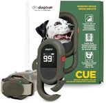 Dogtra Canada CUE GEN 2 Easy Safe e-Collar with Vibration Customizable Waterproof Rechargeable Grey ecollar for Small Medium Large Dogs Remote Training Collar (2nd Generation) with CA Warranty
