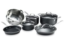 GRANITESTONE 10 Piece Cookware Set, Scratch-Proof, Nonstick Granite-Coated, PFOA-Free As Seen On TV