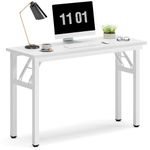 Need 39.3×15.7" Computer Desk Foldable Computer Table,Folding Desk Writing Desk Folding Table Home Office Desk, AC5DW-10040