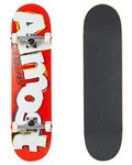 Almost Skateboard Complete Neo Express Red 8.0" Assembled