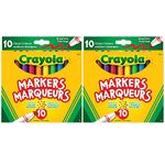 2pk Bundle of 10ct Original Broad Line Markers