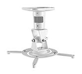 AMER MOUNTS Projector Mount - Universal Ceiling Bracket LCD DLP Tilt 360Degree Swivel up to 14KG - White