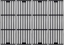 GasSaf 19 3/4 inch Grill Grid Grates Replacement for Chargriller 5050, 3001, 3008, 3030, 4000, 2121, King Griller 3008 5252, Cast Iron Grill Cooking Grid Grates(19-3/4'' x 6-3/4'' Each)(Set of 4)