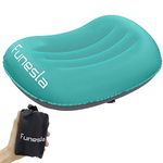 Funesla Camping Pillow Inflatable, Ultralight, Compressible, Lightweight Inflatable Pillows for Camping, Small InflatableTravel Camping Pillow for Neck & Lumbar, Backpacking, Hiking-Blue