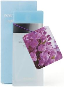 FWSQC Perfume for Women Light Blue Fresh Scent Eau de Toilette Spray, 3.3 Fl Oz Citrus Floral Fragrance with Reusable Fragrance Sticks, Long-Lasting Everyday Perfume