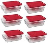 Pyrex 3-Cup Rectangle Food Storage 