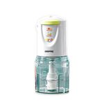 Geepas 400W Mini Food Processor – 500ml Food Chopper, 4 Bi-Level Stainless Steel Double Blades for Blending & Chopping – Perfect for Salads Salsa Pesto Curry Pastes & More – 2 Year Warranty
