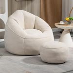 Sudwesto Bean Bag Sofa, Microfiber 