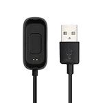 kwmobile USB Cable Charger Compatible with Oppo Band Sport Cable - Charging Cord for Smart Watch - Black