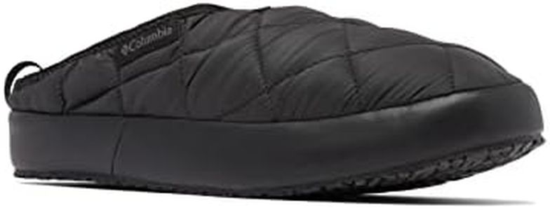 Columbia Men's Omni-Heat Lazy Bend Camper Slipper, Black/Graphite, Size US 9