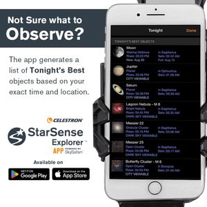 Celestron StarSense 114mm Dobsonian Telescope – Easy Setup, High Power
