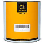 Manns Trade Bar Top Lacquer 2.5L - Matt - An Extremely Durable, Solvent-Based Polyurethane Lacquer, Ideal For Bar And Table Tops