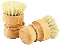 TANGCLIZI Bamboo Dish Scrub Brushes