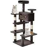 BestPet 54in Cat Tree Tower with Ca