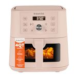 Instant Pot 4QT VORTEX 6-in-1 Mini Air Fryer, Air fry, Bake, Roast, Broil, Dehydrate or Reheat, Rosewater, 4 Quarts