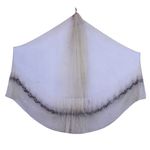 PURKAIT Fishnet Hand Throwing castnet 14mm 3.5kg 10.5ft Height 44ft Round Good Looking Fishing Net (White)