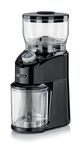 Ariete 3023 Coffee Grinder 3023, Coffee Grinder with conical Stainless Steel Burrs, 200W, 14 Grinding Levels, 200 g Tank Capacity, from 2 to 12 Cups, Black