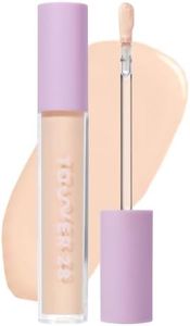 Tower 28 Beauty Swipe Serum Concealer - Hydrating Buildable Medium-Coverage Concealer with Skincare Benefits for Sensitive Skin - Shade 4.0 DTLA, Light with Cool Undertones, 0.22 Fl Oz