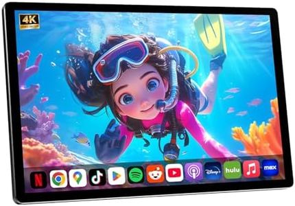 11.5" Android 13 Car TV Rear Sear Touchscreen, Headrest Monitor for Car Back Seat Entertainment System,Support Phone Wireless Mirroring Screen HDMI SD Card USB 4K Video Playback (2G+32G(1*pc))